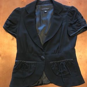 Black Short-sleeve Banana Republic Jacket